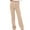 Beige, variant on Utoimkio Toddler Girls Straight Leg Trousers Casual Loose Lounge Pants