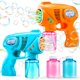 thumbnail image 1 of Bubble Gun JOYIN 2 pistolas de burbujas con recarga de 2 burbujas, 300 ml en total, 1 of 6