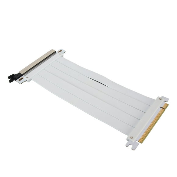 Cable Elevador Extensor PCIE 4.0 X16 Propiedad De Alto Blindaje Cable De Extensión Flexible De 180 Grados Tarjeta Gráfica Cable Elevador Extensor PCIE 4.0 X16 Cable De