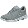 thumbnail image 1 of Skechers Espadrille GO Walk 5-True pour Femme, Gris, 8 M US, 1 of 4