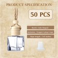 thumbnail image 3 of Ambientador BBTO para coche, botella de perfume colgante de cristal, 50 unidades, 3 of 6