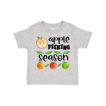 

Inktastic Apple Picking Season Gift Toddler Boy or Toddler Girl T-Shirt