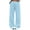 Sky Blue-A#1064CC, variant on Hearthz Wide Leg Sweatpants Women High Waist Womens Trousers Fall Soft Fleece Baggy Sweatpants for Women Casual Jogger Pants