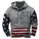 thumbnail image 2 of Sudadera con capucha para hombre, estilo casual, con estampado de la antigua Grecia, para deportes, blusa de poliéster., 2 of 3