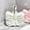 White, variant on Elegant Large Bow Ceramic Emulsion Bottle for Hand Soap, Body Wash, and Kitchen Liquids - Stylish and Durable Design
