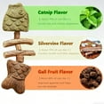 thumbnail image 2 of Natural Cat Dental Toy, Fishbone Catnip & Silvervine Chew Toy — Play, Clean, Enrich, Cat Chew Toy Scratch & Bite Resistant (3PCS), 2 of 7