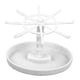thumbnail image 1 of Exhibidor de llaveros, organizador de joyas, soporte multifuncional giratorio de 360 degree para joyas, soporte para collares con colgantes y colgantes. Blanco 1 Nivel, 1 of 8