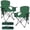 Green, variant on SUNSPIRE Outdoor Camping Chair Folding Portable with Cooler Pouch, Mesh Backrest and Cup Holder Pocket, Blue, 2 Pack