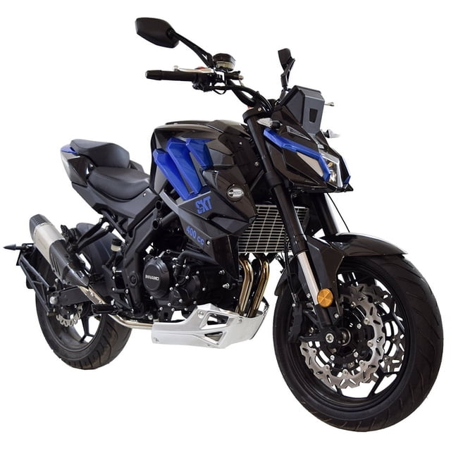 MOTOCICETA DINAMO DEPORTIVA SKT SKELETON 400 CC AZUL