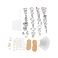 thumbnail image 2 of Clay Cutters Set,141pcs Clay Cutters Set Stainless Steel Clay Earring Cutters Molds Earring Clay Cutter Unbeatable Value, 2 of 14
