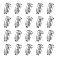 thumbnail image 3 of 20 Pcs Jack Nuts Car Metal Screw Petal Nuts with Screw for Hollow Wall Iron Skin, 3 of 5