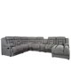 thumbnail image 2 of Sala Modular 6 piezas con porta vasos Marise - Gris Obscuro, 2 of 24
