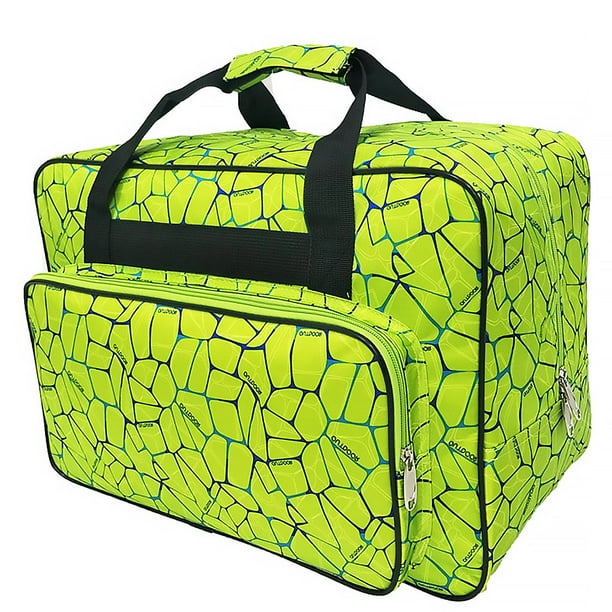 Yuarrent Dido-Bolso de almacenamiento para máquina de coser de gran capacidad, bolsa de transporte deportiva para mujer, funda de transporte Almacenamiento y organización del hogar verde pequeño