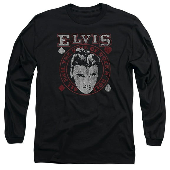 Elvis Presley - Hail The King - Long Sleeve Shirt - XX-Large