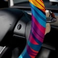 thumbnail image 5 of Peace symbol 14.5 Inch Printing PVC Leather Car Wheel Cover Auto Accessories, 5 of 6