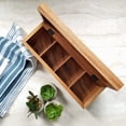 thumbnail image 5 of Lipper International Acacia Tea Box, 4-Section, 5 of 8