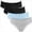 Bla*2-Blu-Gra, variant on Women's Cotton Assorted Hipster Panties Mid Rise Underwear, 4-Pack