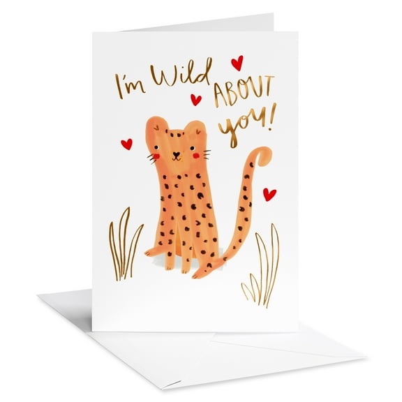 American Greetings Romantic Valentine's Day Card for New Relationship (Wild About You)