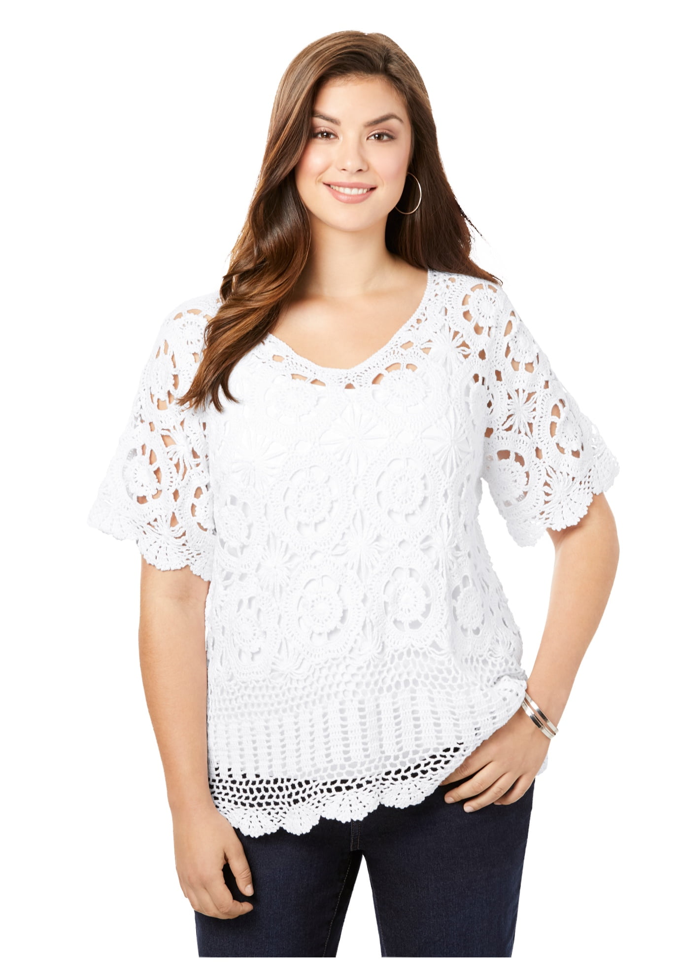 walmart women's plus size sweaters