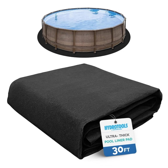 Swimline Hydrotools Above Ground Round Liner Pad, Pool Protector Mat, 30 Ft