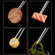 thumbnail image 5 of 3 Piezas Pinzas para Barbacoa Pinzas para Parrilla de Acero Inoxidable Pinzas para Alimentos de Cocina Pinzas para Cocinar Herramienta de Abrazadera para Filete, Buffet, Carne, 5 of 5