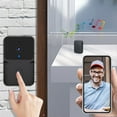 thumbnail image 4 of Dvkptbk The Doorbell Smart Wireless Remote Video Doorbell Intelligent Visual Doorbell Home Intercom Hd Night Vision Wifi Rechargeable Security Door Doorbell Home Essentials, 4 of 9