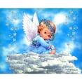 thumbnail image 1 of Pintura de diamante (DB0072) 5D DIY Figura de ángel cuadrado Imagen de diamantes de imitación 40x50cm FLhrweasw Nuevo, 1 of 1