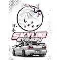 thumbnail image 1 of Carteles de coches deportivos de lujo para habitación, pintura en lienzo impresa, arte japonés, decoración de pared del hogar, regalo de imágenes, famosos, Cars JDM GTR 911, 1 of 4