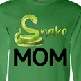 thumbnail image 4 of Inktastic Snake Mom- Cute Long Sleeve T-Shirt, 4 of 5