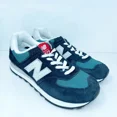 thumbnail image 2 of New Balance Unisex 574 U574MGH Blue Casual Shoes Sneakers Size M 8 W 9.5 D, 2 of 6