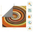 thumbnail image 3 of Rocae Colorful Swirl for Drying Mat for Kitchen 16*18 inch Easy to Clean Dish Rack Pad, 3 of 8