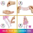 thumbnail image 4 of Muñeca de Moda Rainbow High Bella Rosa 28 cm con Kit de Slime, 4 of 5