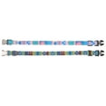 thumbnail image 2 of Quick Bohemian Pet Collar Adjustable Dog Cat Colorful Collar With Quick Release Free Engraved BuckleSpotted Blue Strawberry S, 2 of 8