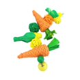 thumbnail image 4 of Parrot juguete colgando perca asciende equipos jugando accesorios de jaula de bocado para pájaros juguete para periquitos guacamá de cochatiels 24.5x10cm, 4 of 8