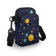 thumbnail image 3 of HELLHERO Horse Silhouettes Small Crossbody Purse Polyester with Zipper for Outdoor Holiday Travel, 3 of 7