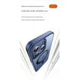 thumbnail image 6 of KOMI Magnetic Charging, Military Grade Comprehensive Anti Drop Protection, Metal Bracket Phone case, Suitable for iPhone 14/13/12/11 Series (Blue, case of iphone14 Pro), 6 of 9
