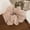 Coffee, variant on Sweet Oversized Organza Hair Ties Scrunchies Women Solid Color Mesh Hair Bands For Girls Summer Ponytail Holder Hair Accessories