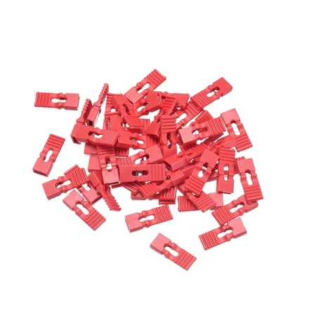 UPC: 0758544197396 | 50pcs 2.54mm Jumper Cap Lengthened Short Circuit Connection Cap Red