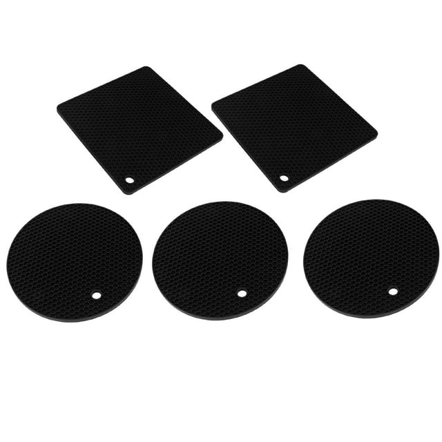 Soporte Para Placa Caliente, Almohadilla Caliente De Silicona Con Forma De Panel De Alimentaria, Antideslizante Para Encimera De Cocina