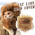 thumbnail image 4 of Cute Lion Hat with Ears for Dogs and Cats, Head Cover Costume Accessory, 4 of 8