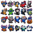 thumbnail image 1 of 2024 20 piezas/set Disney stitch dibujos animados PVC zapato conjunto encantos hebilla accesorios dibujos animados zapatos encantos decoración para niños fiesta regalos, 1 of 1