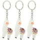 thumbnail image 4 of 3pcs llaves de alpaca colgantes animales colgantes de alpaca llavero llavero colgante, 4 of 4
