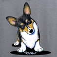 thumbnail image 3 of CafePress - Kiniart Tricolor Corgi Zip Hoodie - Zip Hoodie, Classic Hooded Sweatshirt with Metal Zipper, 3 of 4