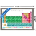 thumbnail image 3 of Periodic Table Of Elements - Spanish Wall Poster, 14.725" x 22.375", Framed, 3 of 5