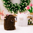 thumbnail image 4 of Peluche de vaca escocesa de Highland, juguete de peluche de vaca escocesa, 4 of 4