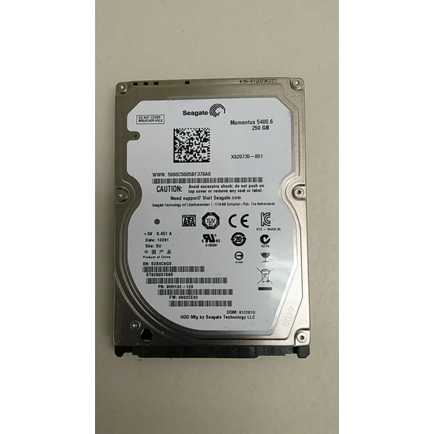 Used Seagate ST9250315AS Momentus 5400.6 250GB 2.5