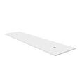 thumbnail image 3 of 72" Modern Solid Surface Minimalist Thin Vanity Countertop - White, 3 of 5