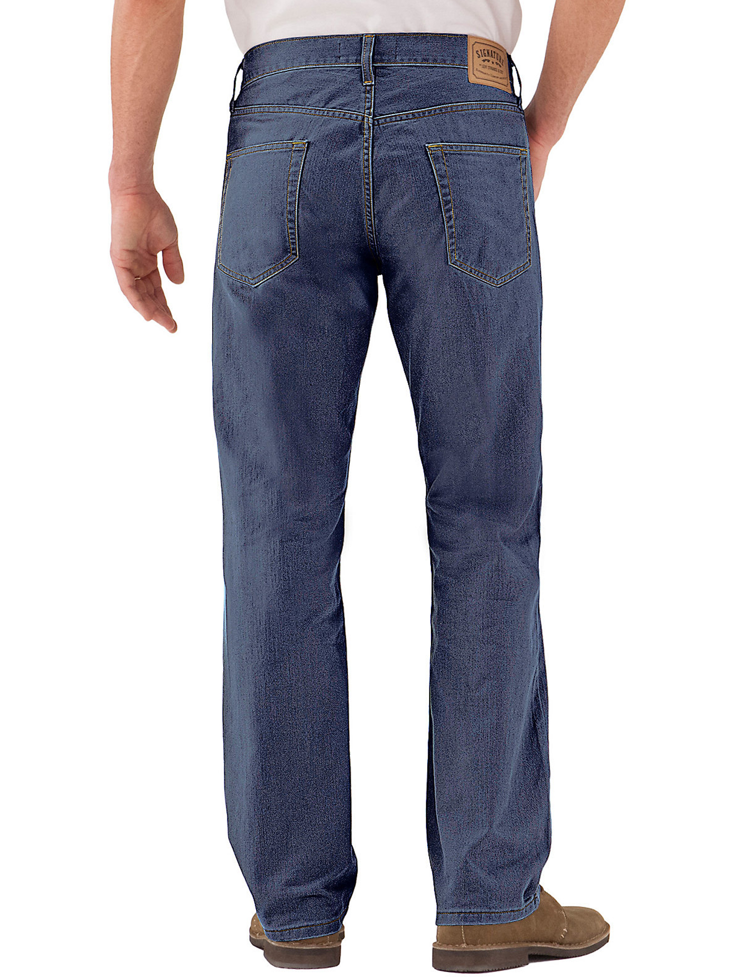 Signature by Levi Strauss & Co. Men's and Big and Tall Relaxed Fit Jeans - image 3 of 6