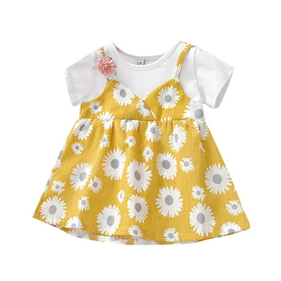 Flower Girl Dress Girls Princess Party Pageant Summer Vintage Dresses
