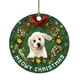 thumbnail image 2 of Navidad divertida decoración Navidad perro patrón colgante árbol de Navidad adornos Wmkox8yii  fhajkh5107, 2 of 2